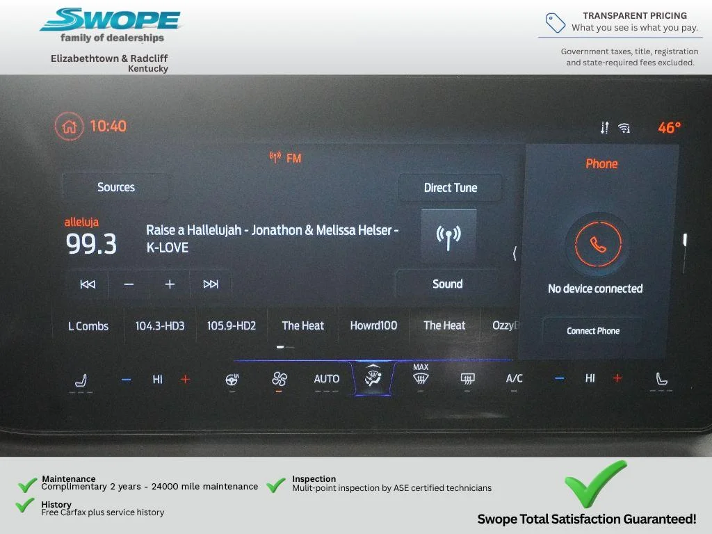 Used 2024 Race Red Ford EcoBoost Premium image 19