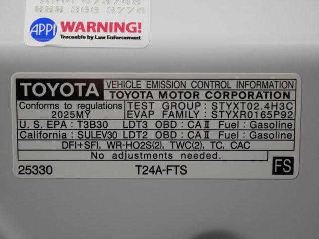 Certified Used 2025 Wind Chill Pearl Toyota TRD Sport Premium image 33