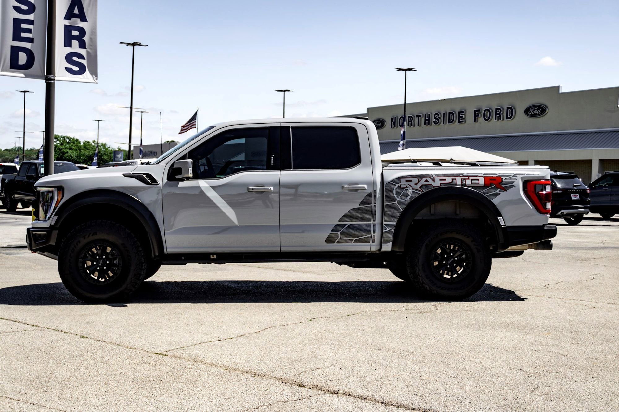 Certified Used 2023 Avalanche Gray Ford Raptor R image 8