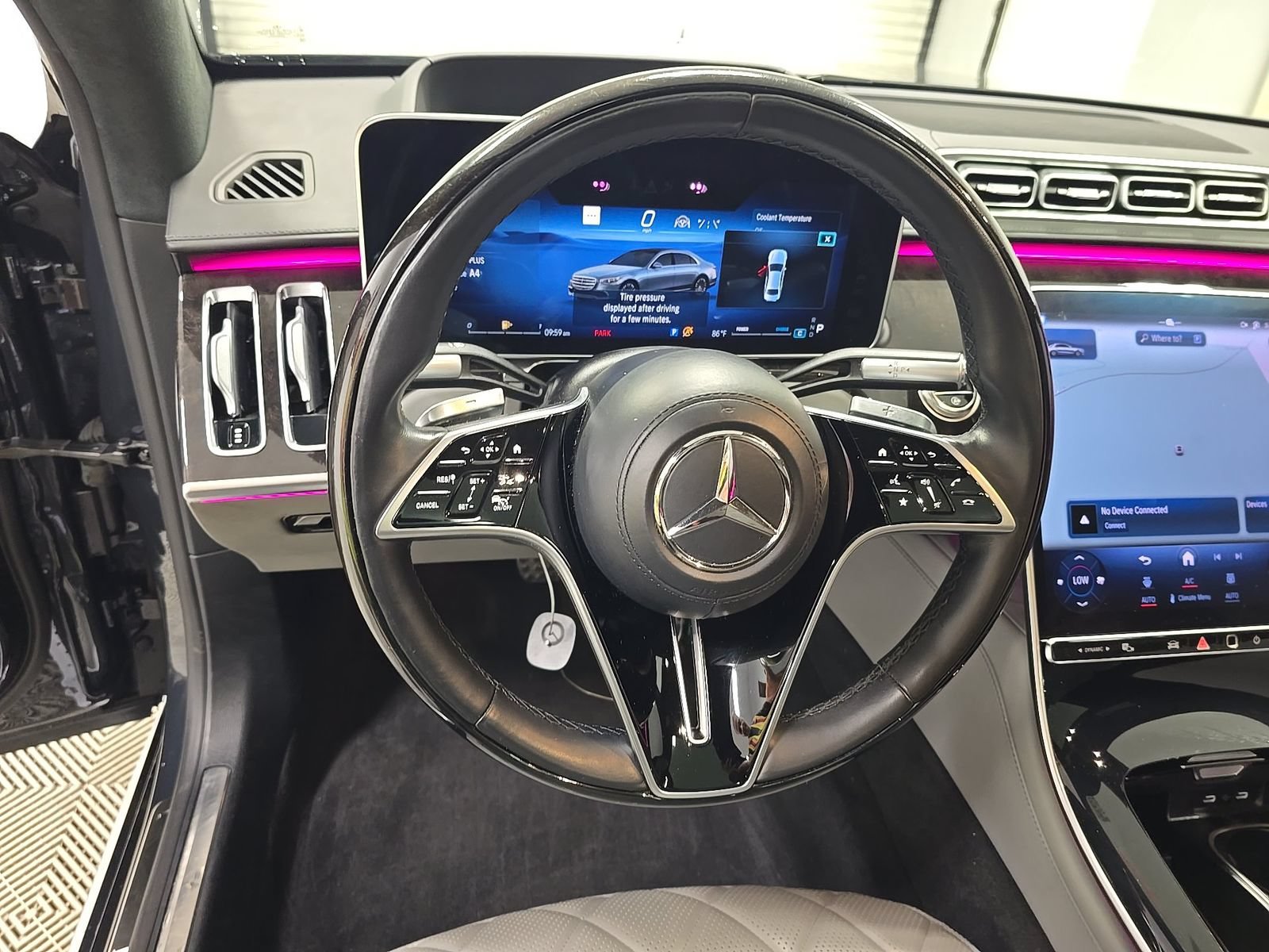 Certified Used 2021 Anthracite Blue Metallic Mercedes-Benz S 580 image 10