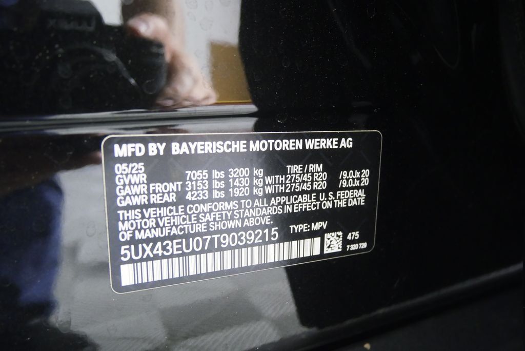 Certified Used 2026 Black Sapphire Metallic BMW xDrive50e image 29