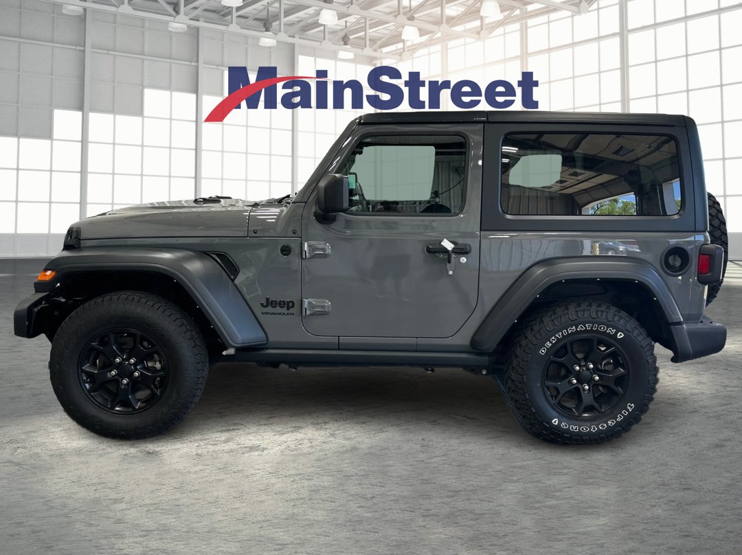 Used 2022 Jeep Wrangler Willys with VIN 1C4GJXAN5NW175962 for sale in Kansas City