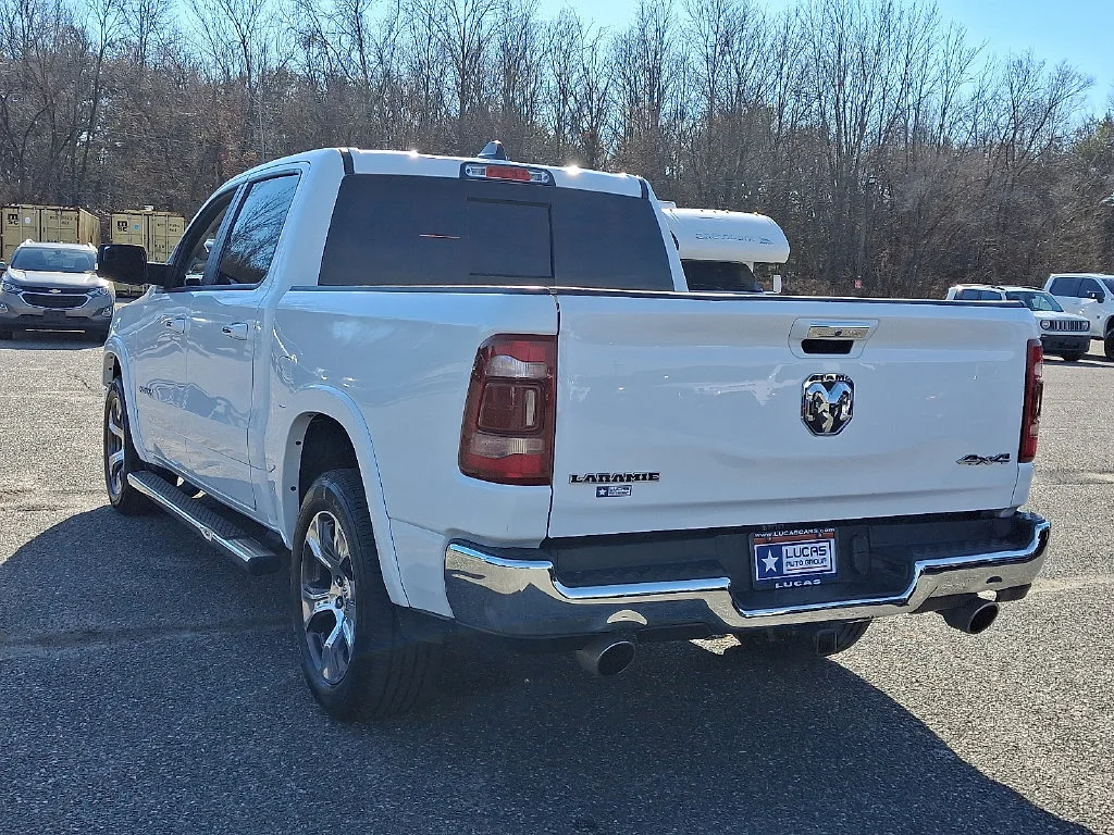 Used 2022 Bright White Clearcoat Ram Laramie image 9