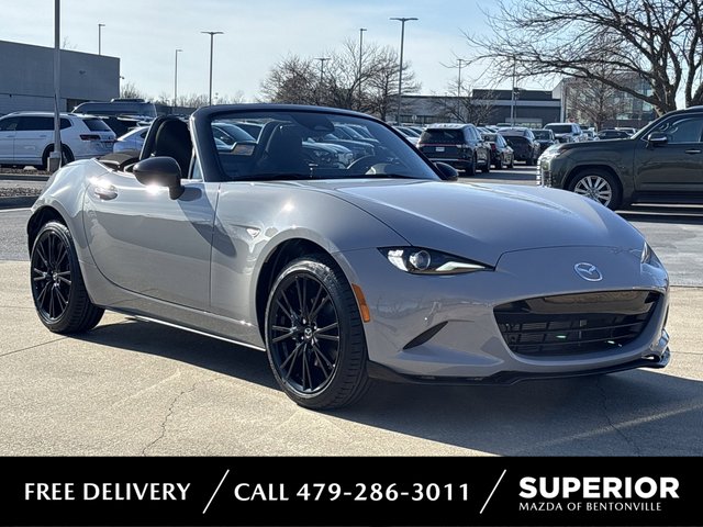 New 2025 Mazda MX-5 MIATA Club CONVERTIBLE in Bentonville #Z660380