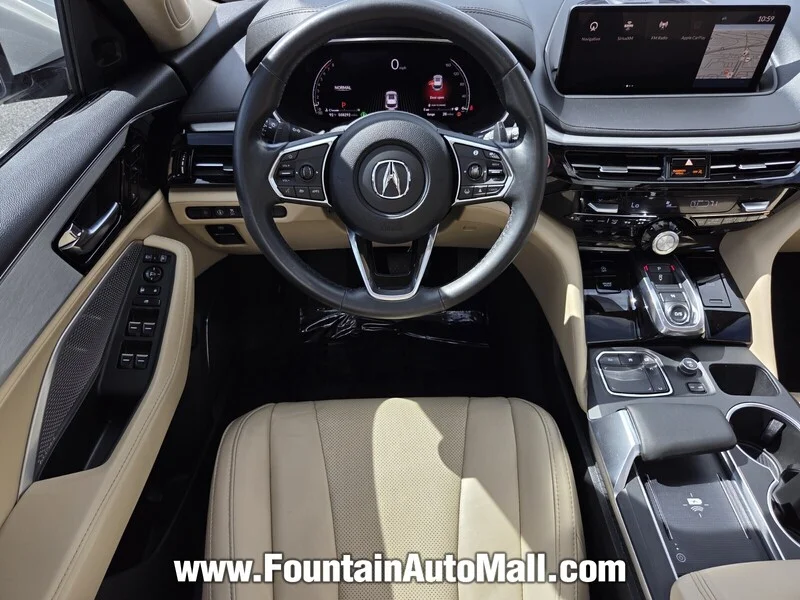 Used 2024 Platinum White Pearl Acura FWD W/TECHNOLOGY PACKAGE image 12