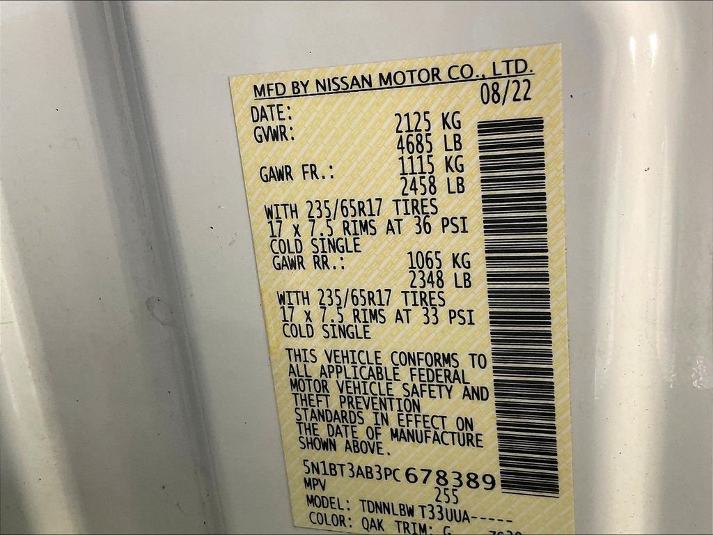 Used 2023 White Nissan S image 35