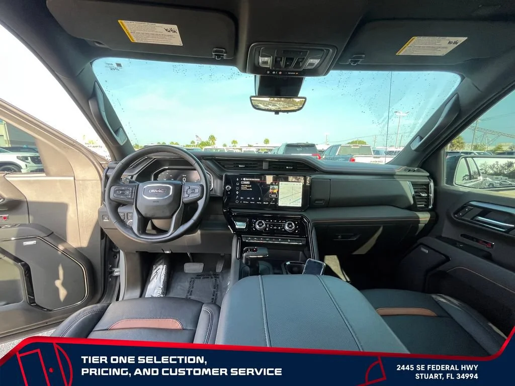 Used 2025 Thunderstorm Gray GMC AT4 image 31