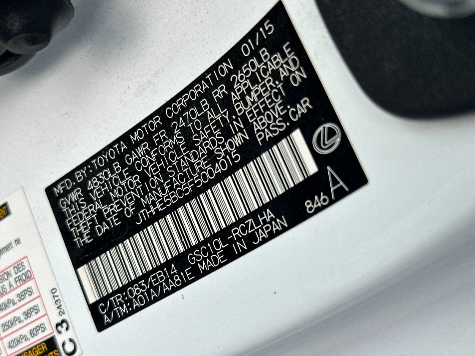 Used 2015 Ultra White Lexus 350 image 25