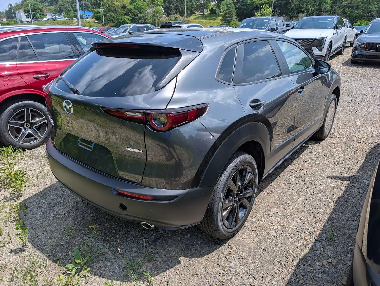New 2026 Machine Gray Metallic Mazda 2.5 S Select Sport AWD image 7