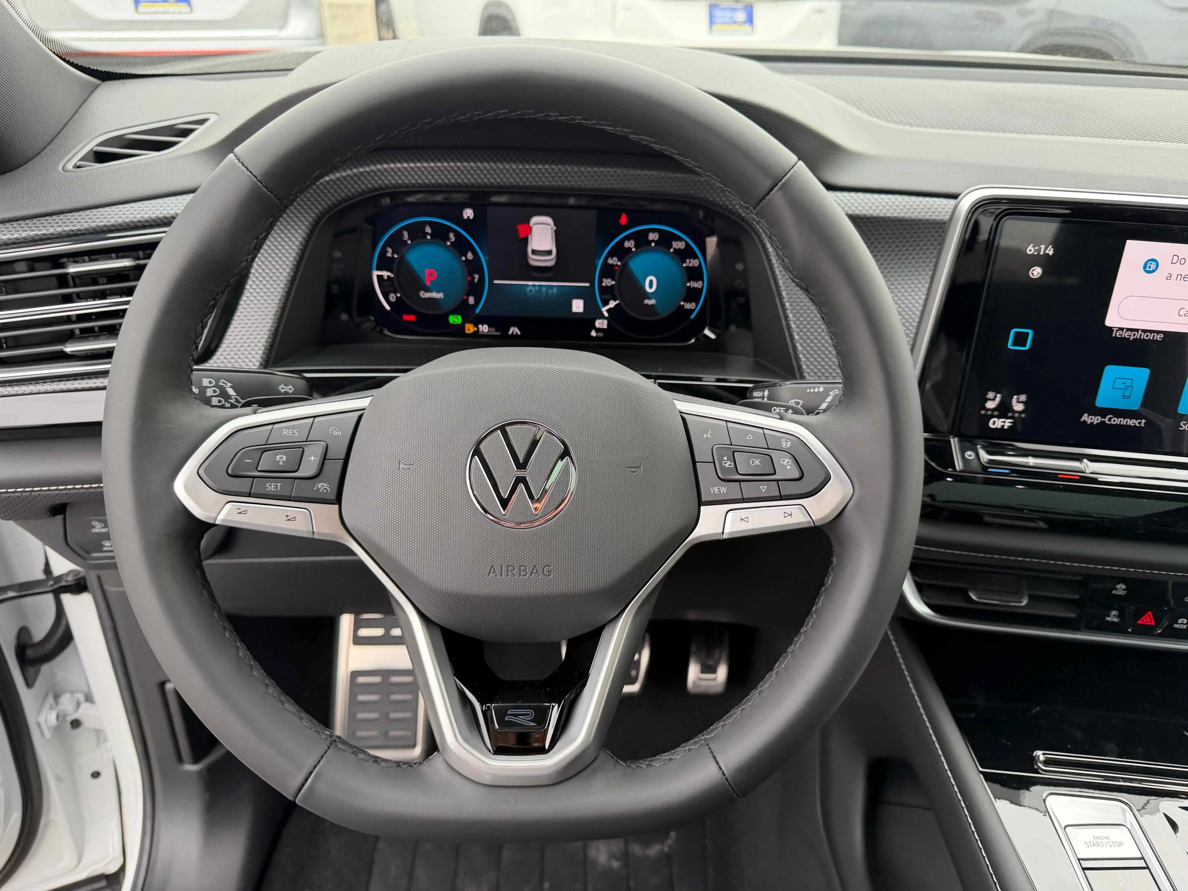 New 2026 Opal White Volkswagen 2.0T SEL Premium R-Line image 16