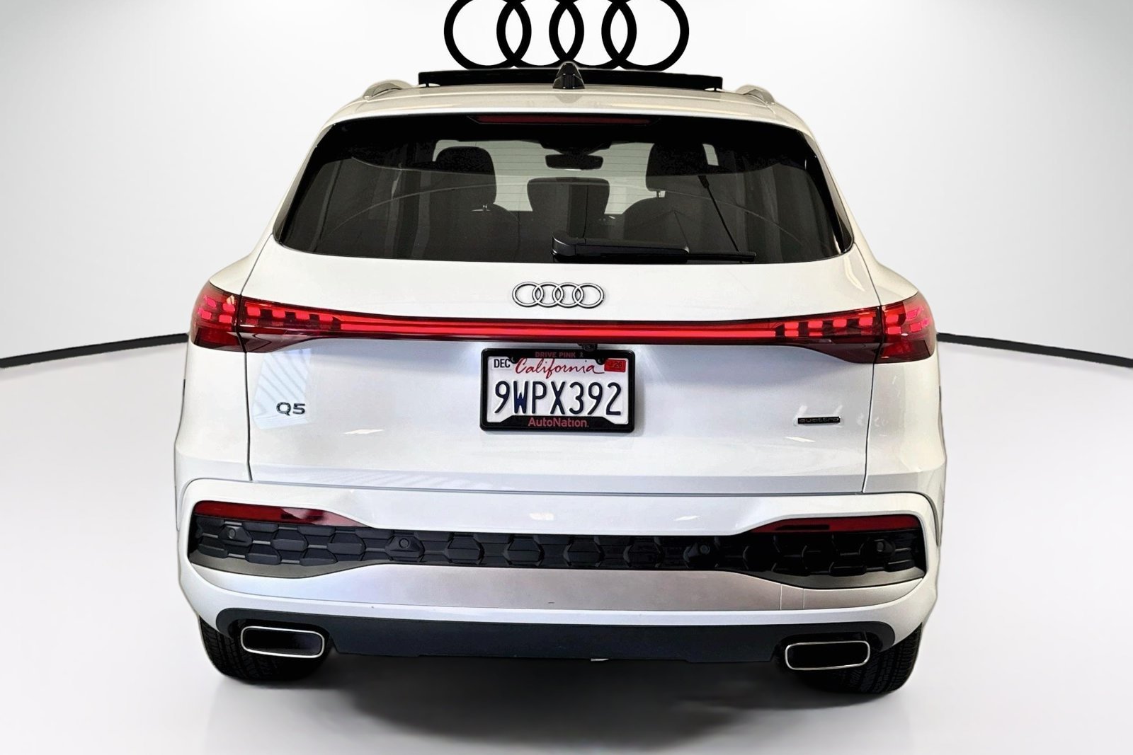 Used 2025 Glacier White Metallic Audi Premium image 6