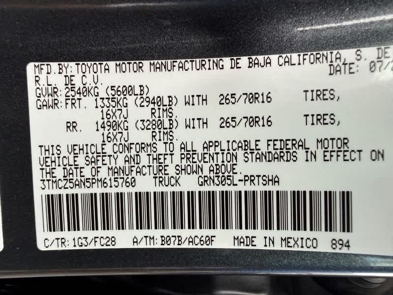 Used 2023 Magnetic Gray Metallic Toyota Trail Edition image 25