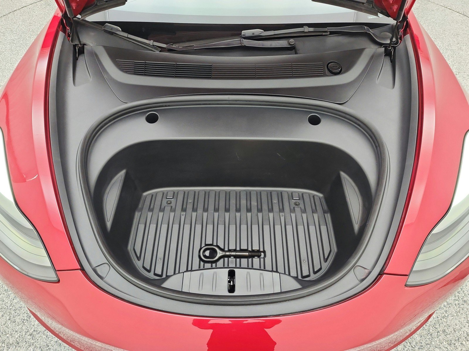 Used 2022 Red Multi-Coat Tesla Performance AWD image 24