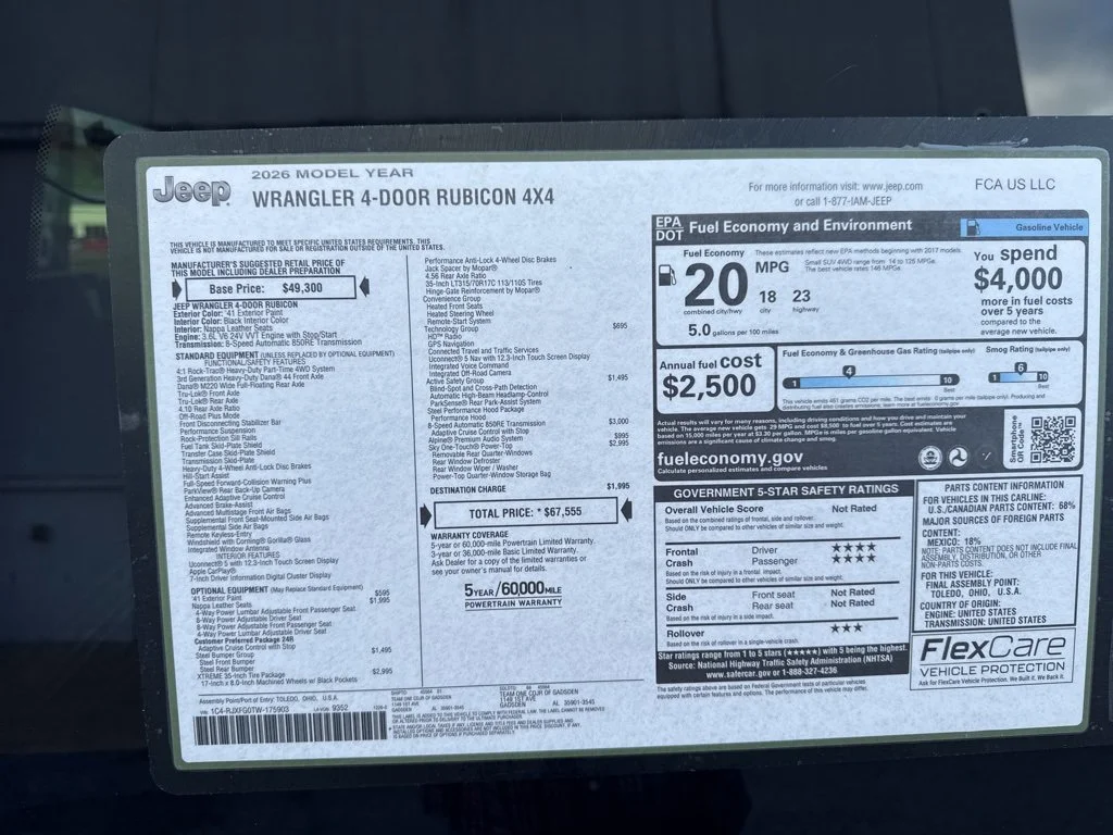 New 2026 41 Exterior Paint Jeep Rubicon image 45