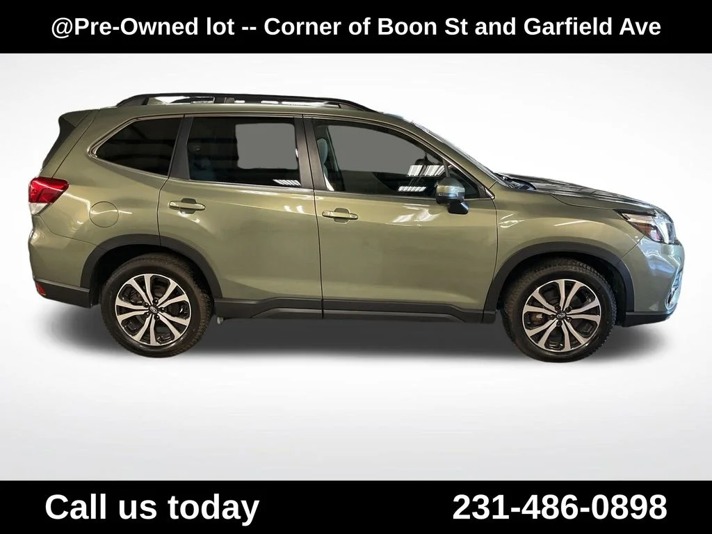 Used 2021 Green Subaru Limited image 6