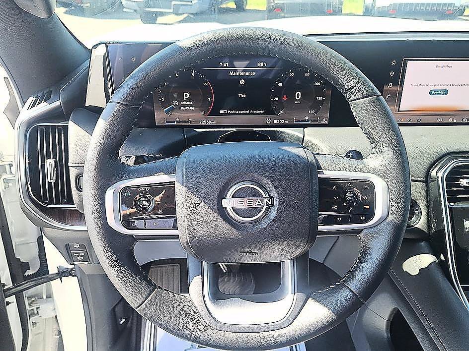 Used 2025 Aspen White Tricoat Nissan SL image 13