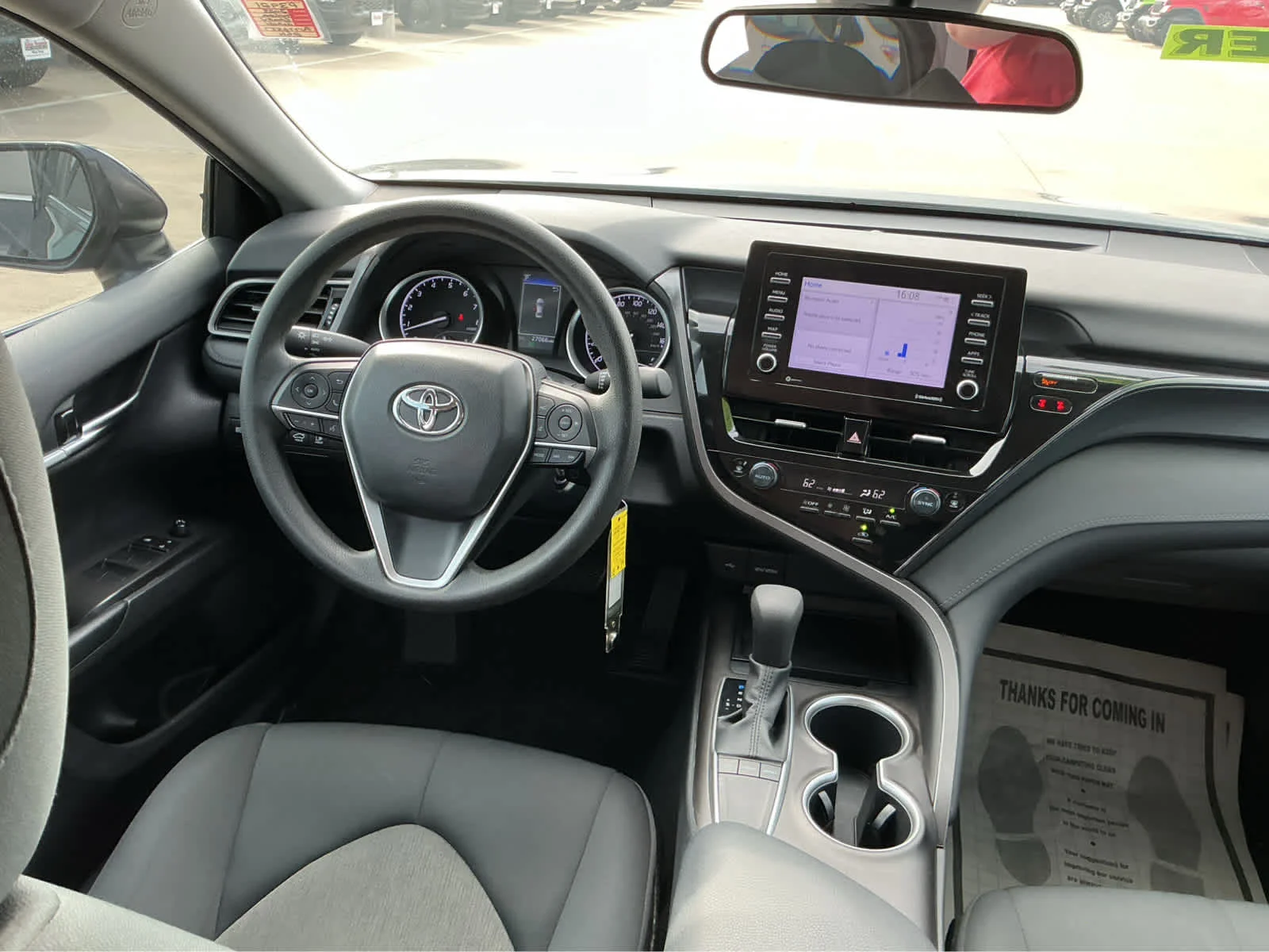 Used 2023 Midnight Black Metallic Toyota LE image 22