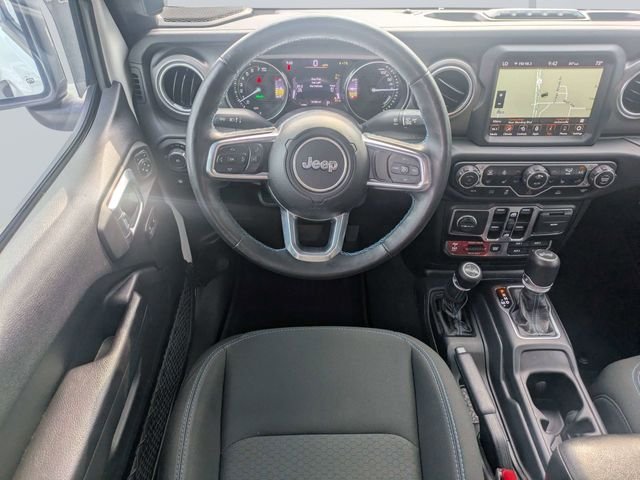 Used 2021 White Jeep Unlimited Rubicon 4xe image 16