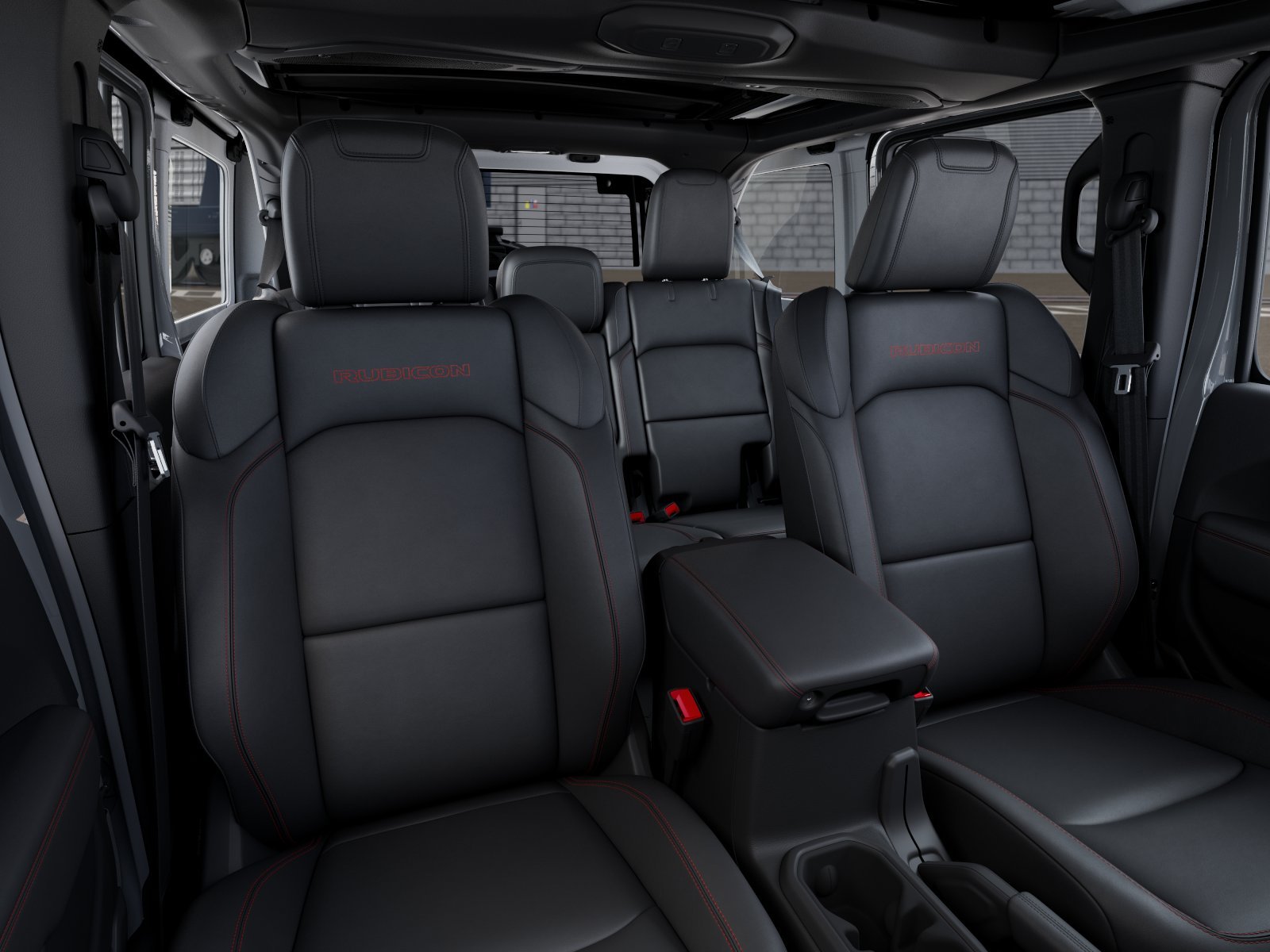 New 2026 Bright White Clear-Coat Exterior Paint Jeep Rubicon X image 9