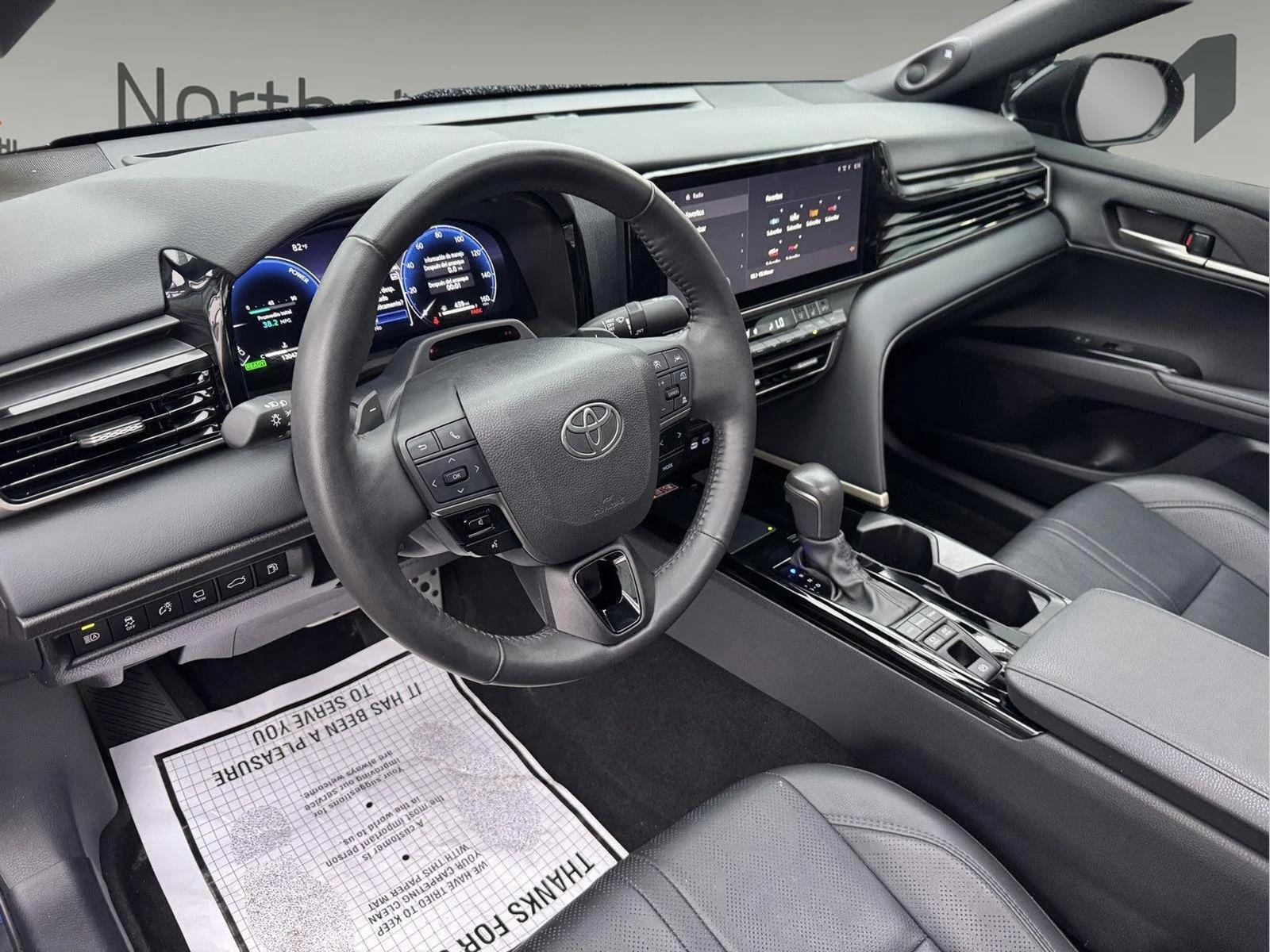 Used 2025 Reservoir Blue Toyota XSE image 15