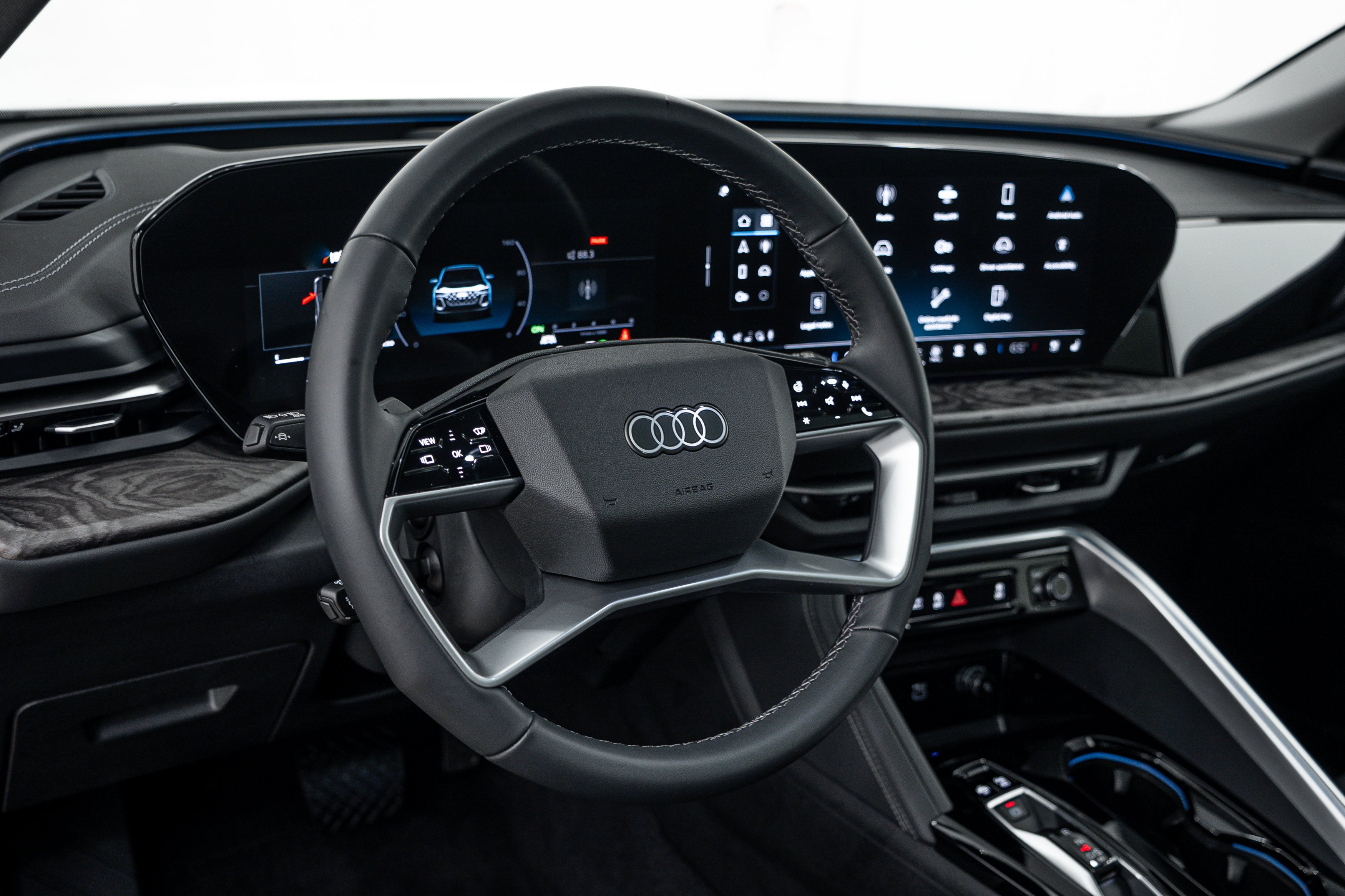 Used 2025 Mythos Black Metallic Audi Premium Plus image 9