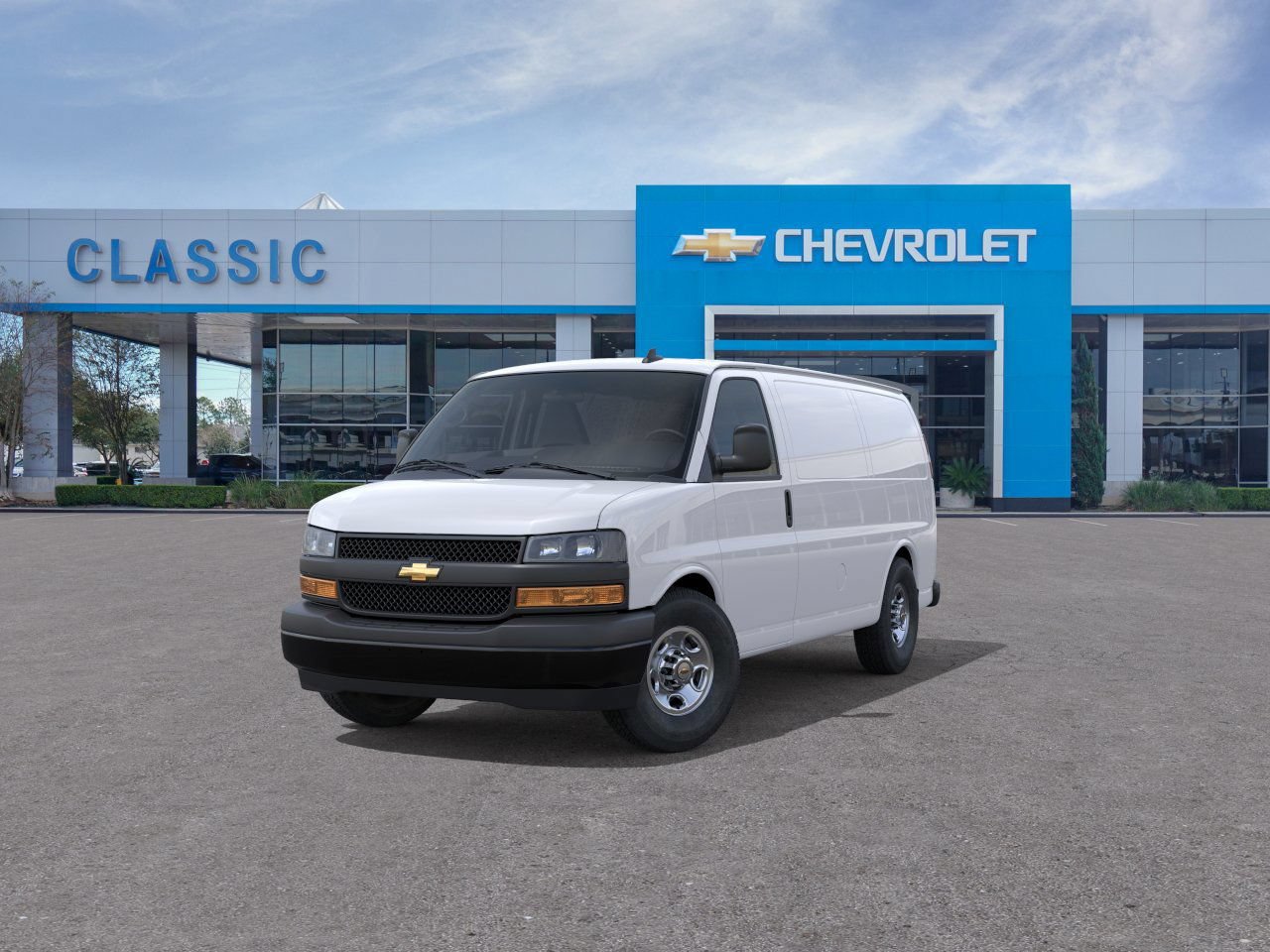2025 Chevrolet Express Cargo WT White at Classic Elite Chevrolet Hwy 6