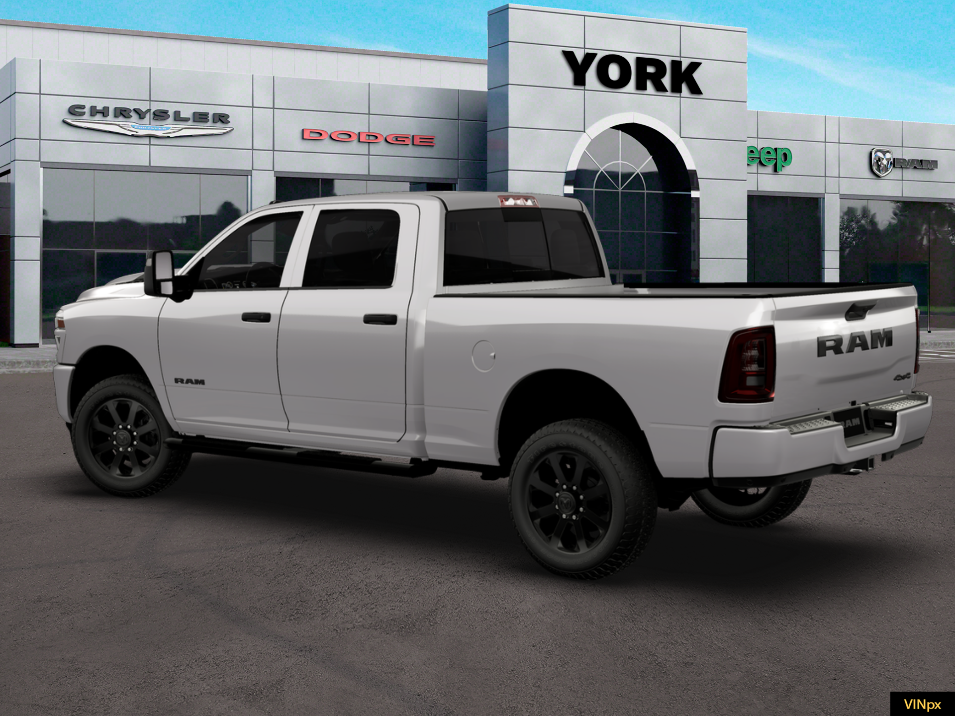New 2026 Silver-Zynith Exterior Paint RAM Black Express image 16