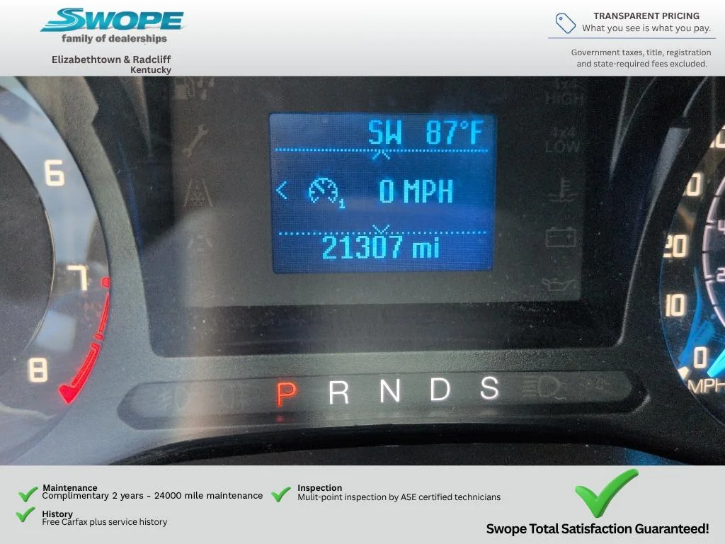 Used 2020 SHADOW BLACK Ford XL 2WD SuperCab 6' Box image 21