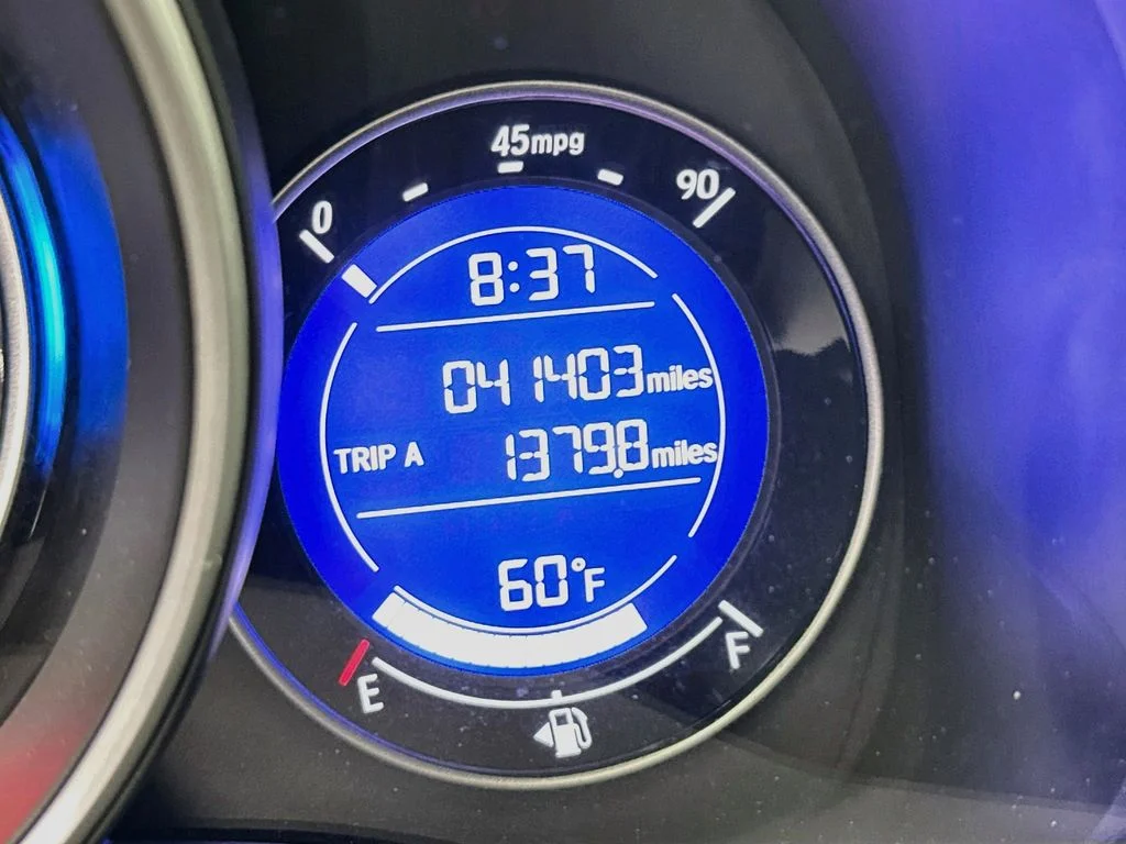 Used 2015 Alabaster Silver Metallic Honda EX image 13