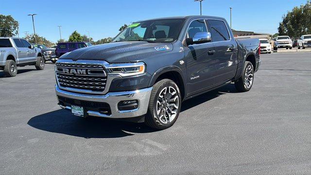 New 2026 Forged Blue Metallic Exterior Paint RAM Longhorn image 7