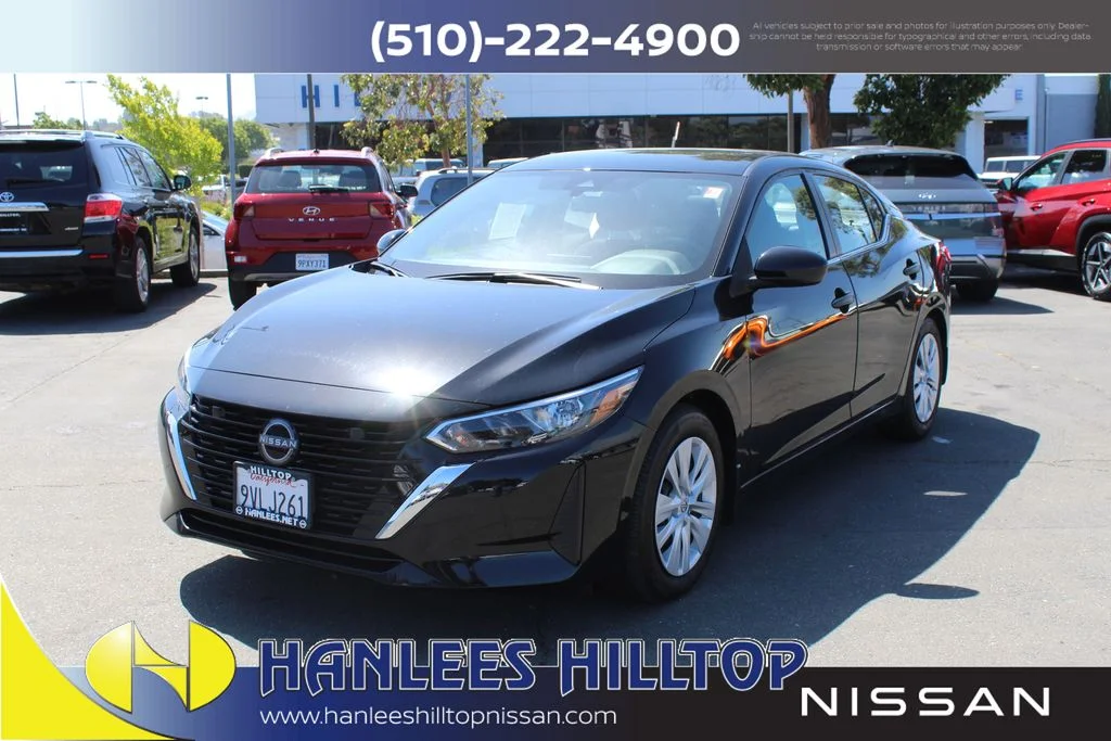 Certified Used 2025 Black Nissan S image 3