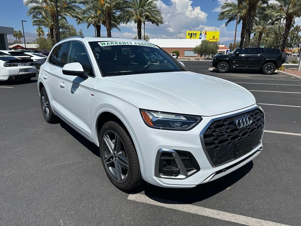 Used 2021 White Audi 55 Premium Plus image 23
