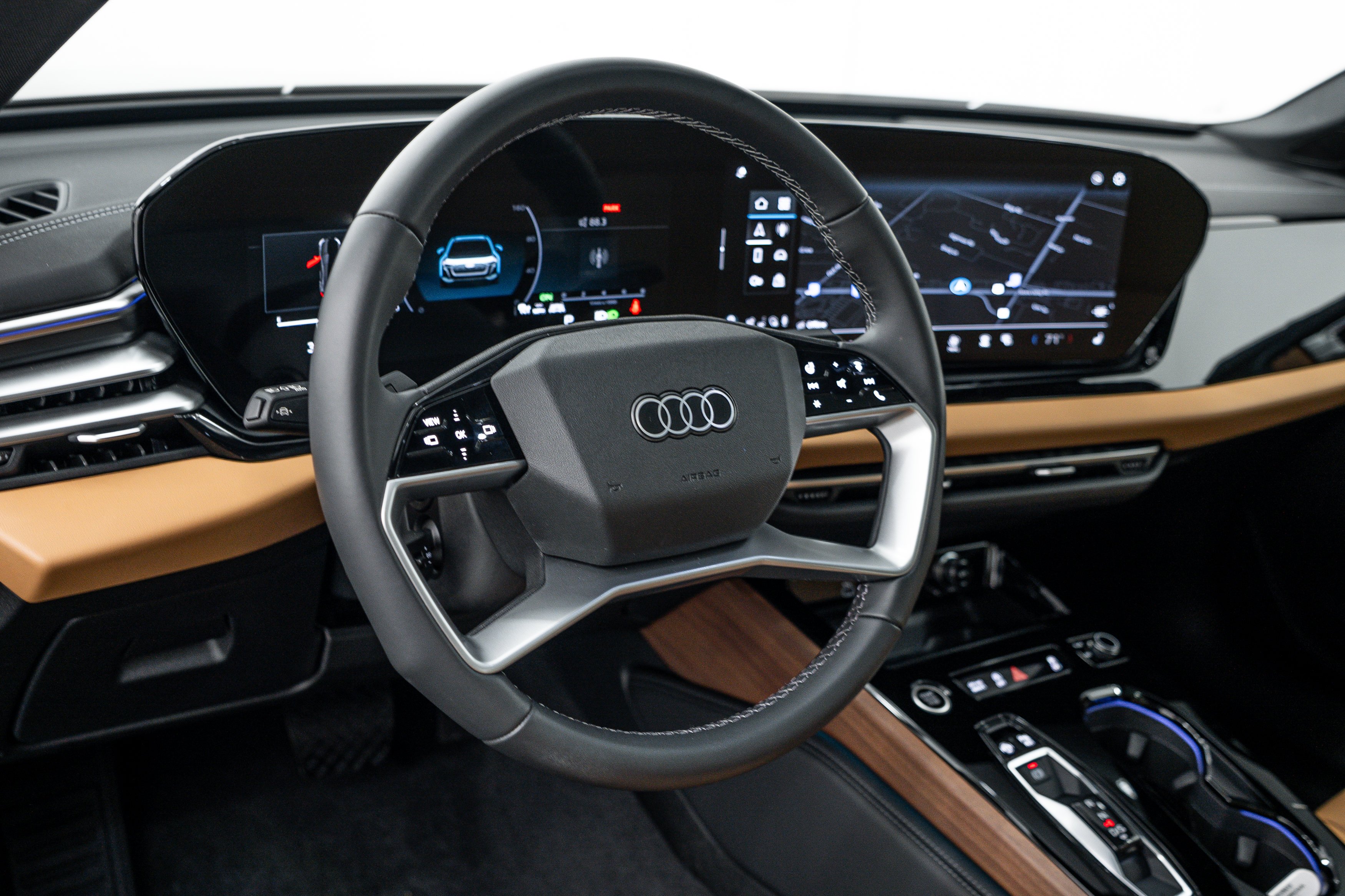 Used 2025 Chronos Gray Metallic Audi Premium image 12