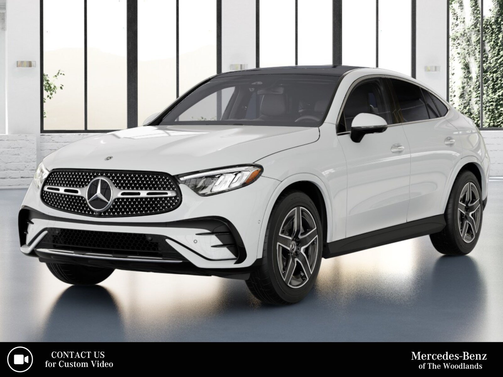 New 2026 Polar White Mercedes-Benz GLC 300 Coupe image 1