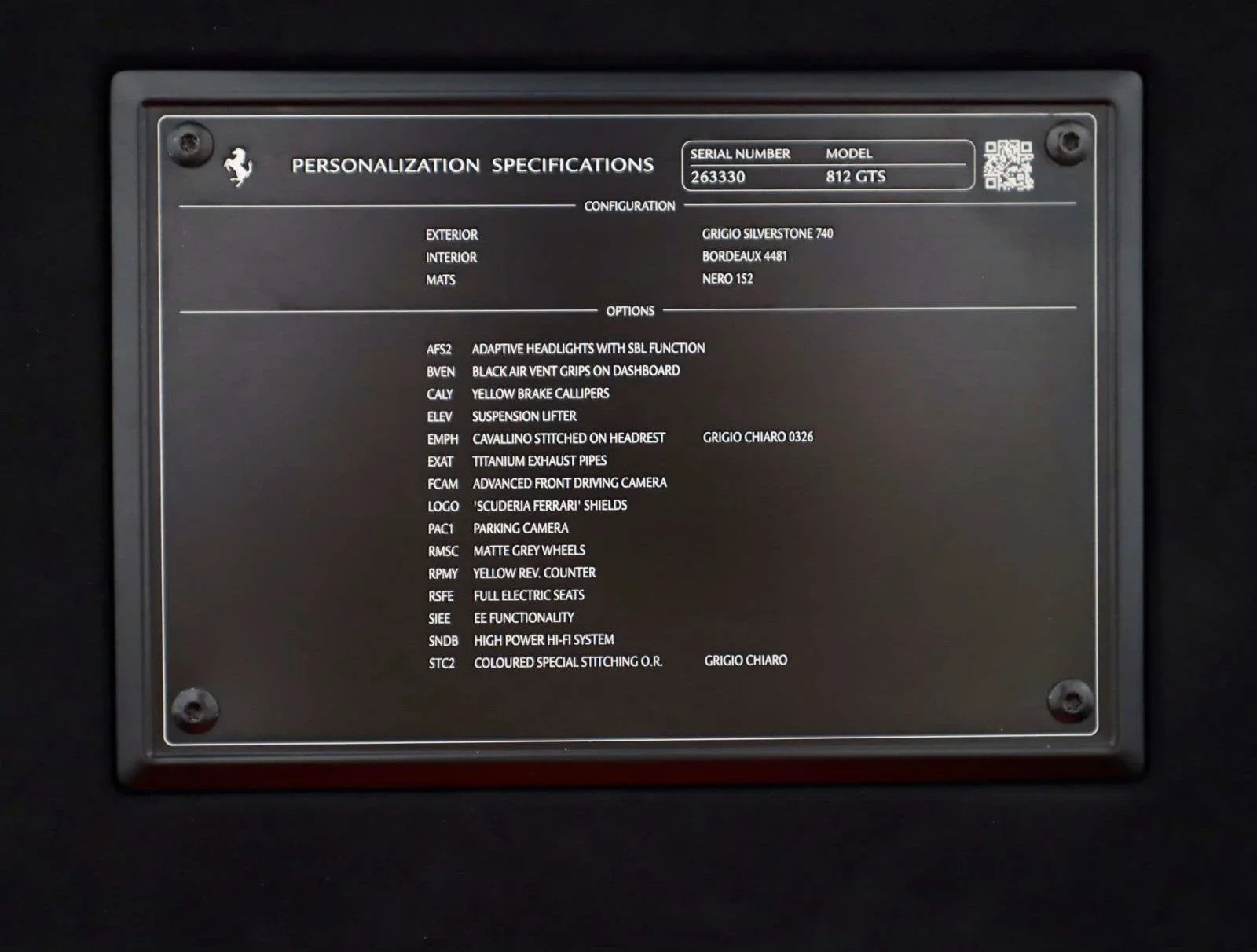 Certified Used 2018 Nero Ferrari  image 53