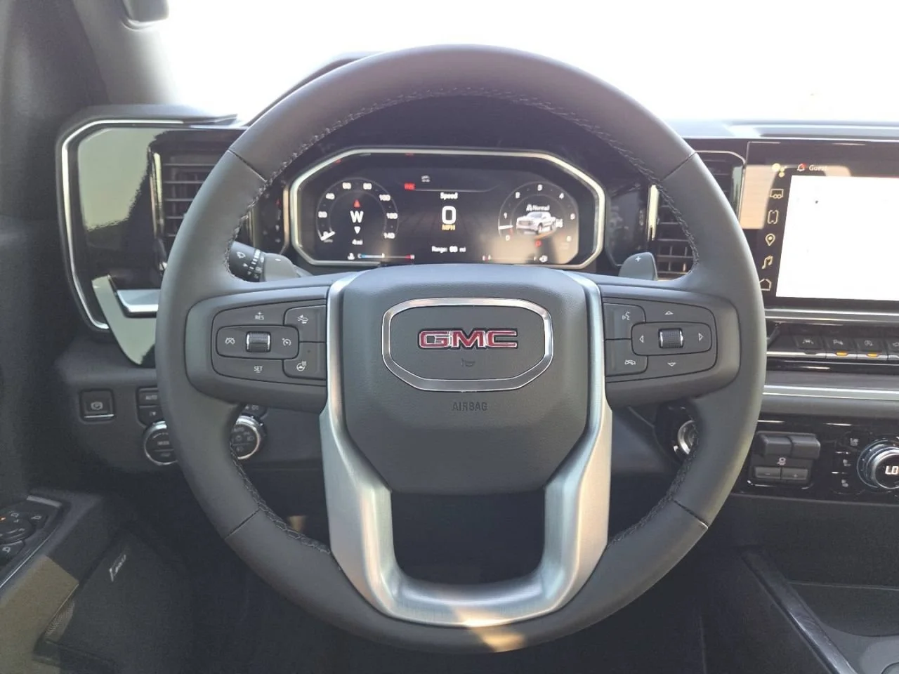 New 2026 Glacier White Tricoat GMC SLT image 30