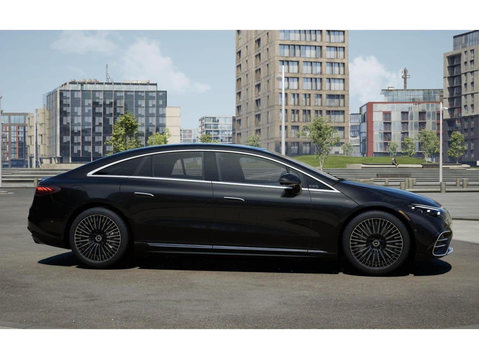 New 2026 Obsidian Black Metallic Mercedes-Benz EQS 450 image 14