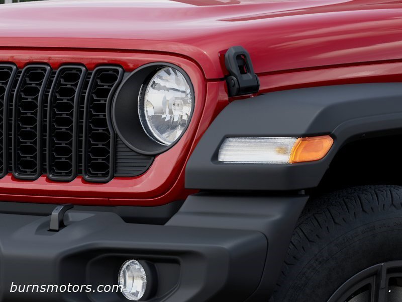 New 2026 Firecracker Red Clear-Coat Exterior Paint Jeep Sport 2-Door image 10