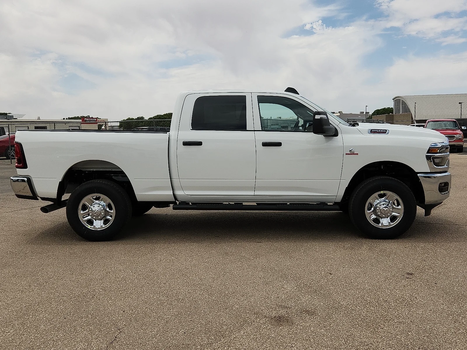 New 2026 Bright White Clear-Coat  Paint Ram TRADESMAN CREW CAB 4X4 6