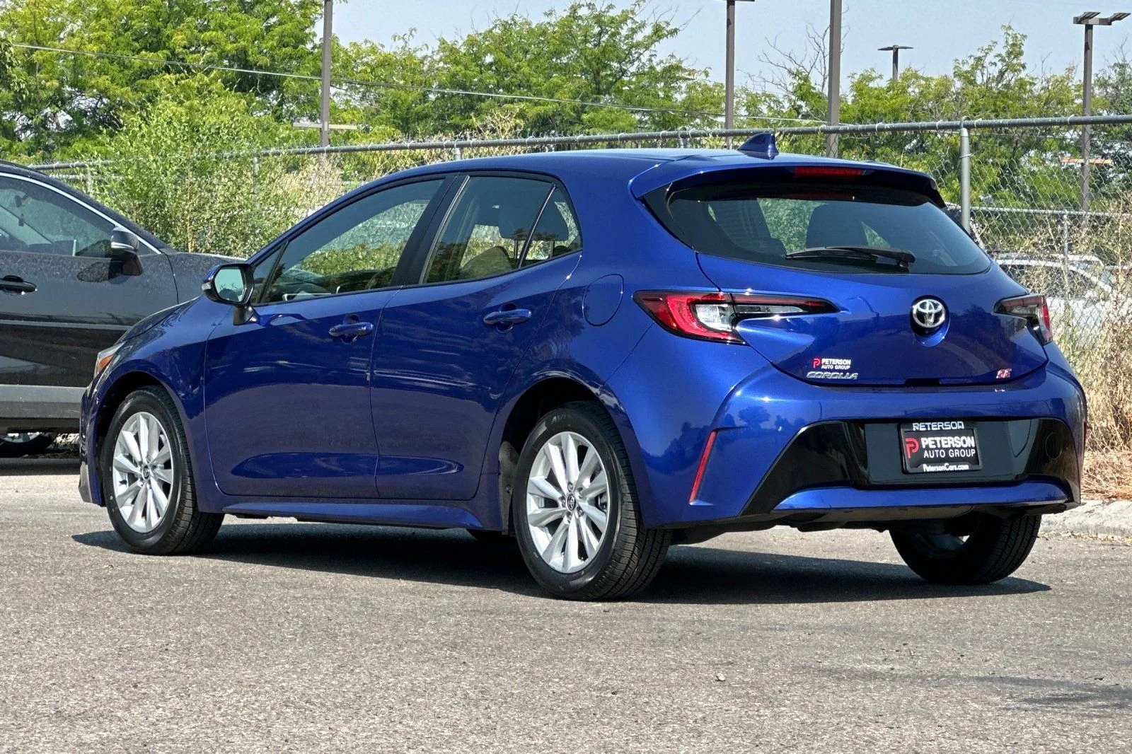 Used 2025 Blue Toyota SE image 5