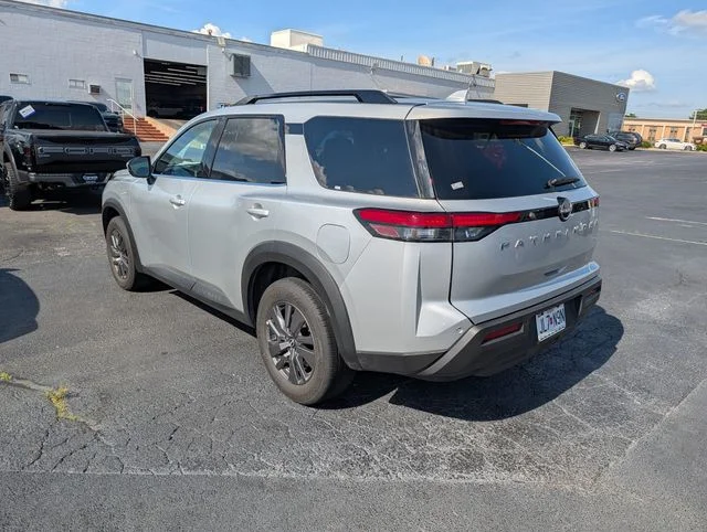 Used 2025 Brilliant Silver Metallic Nissan SV image 40