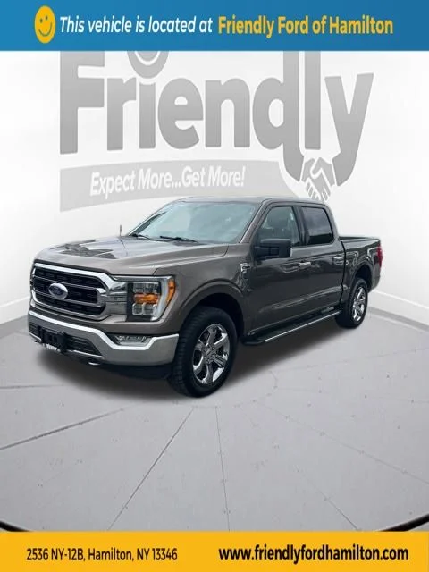 Used 2021 Gray Ford XLT image 1