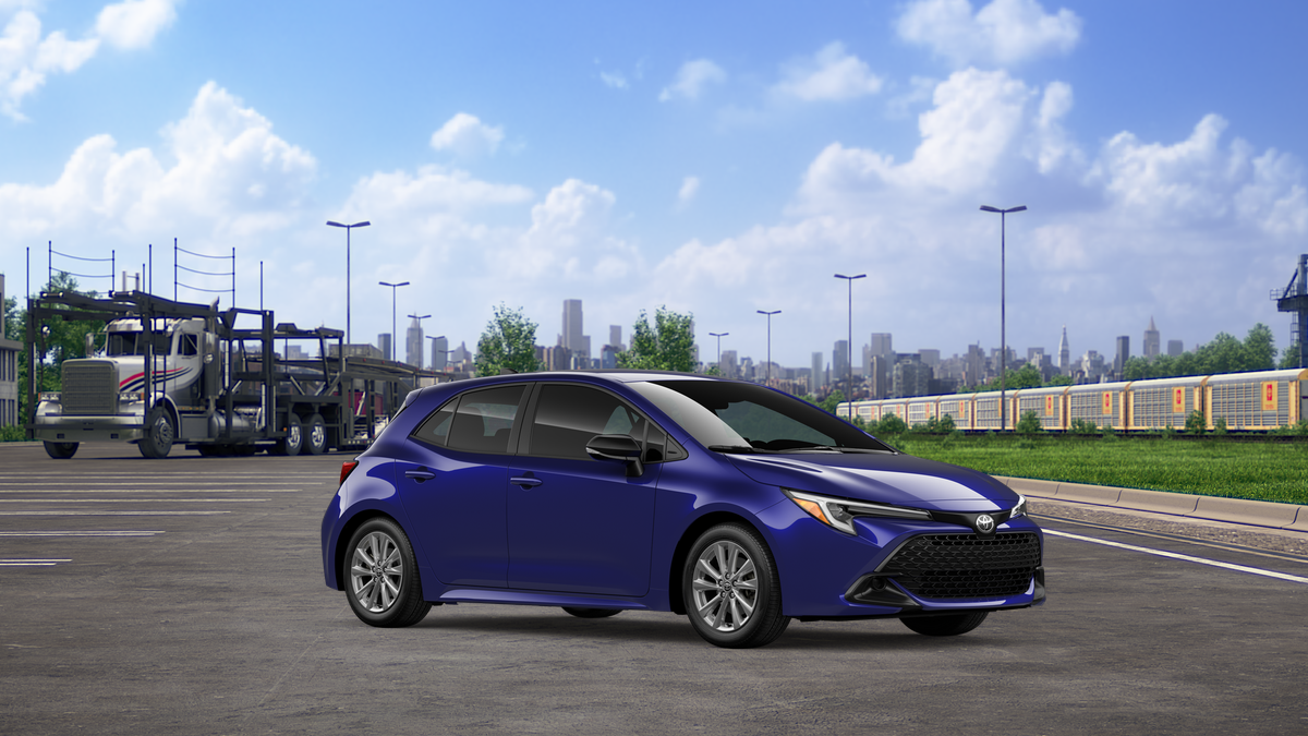 New 2026 Blue Crush Metallic Toyota SE image 14