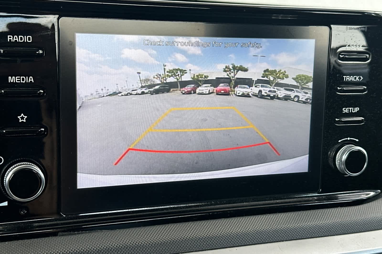 Used 2021 Glacial White Pearl Kia LXS image 19