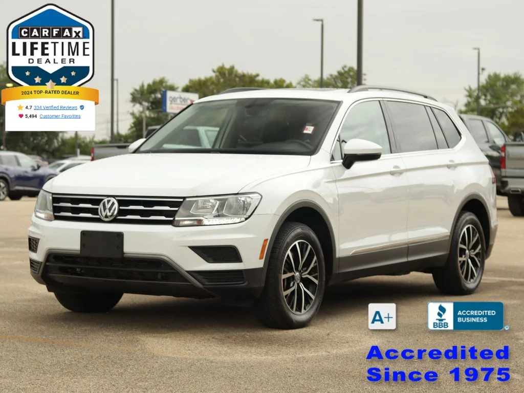 Used 2021 White Volkswagen 2.0T SE image 3