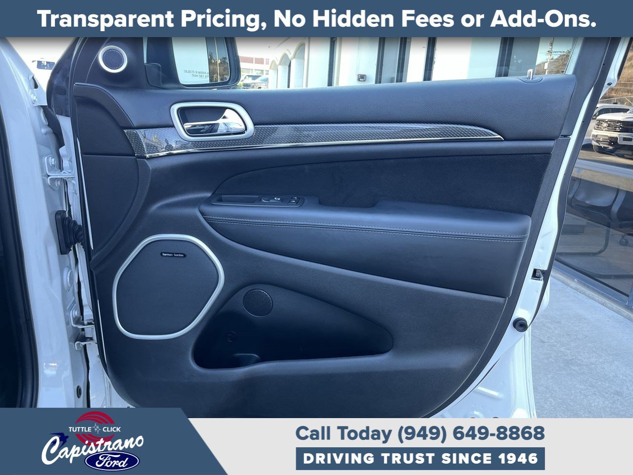 Used 2018 Bright White Clearcoat Jeep Trackhawk image 32