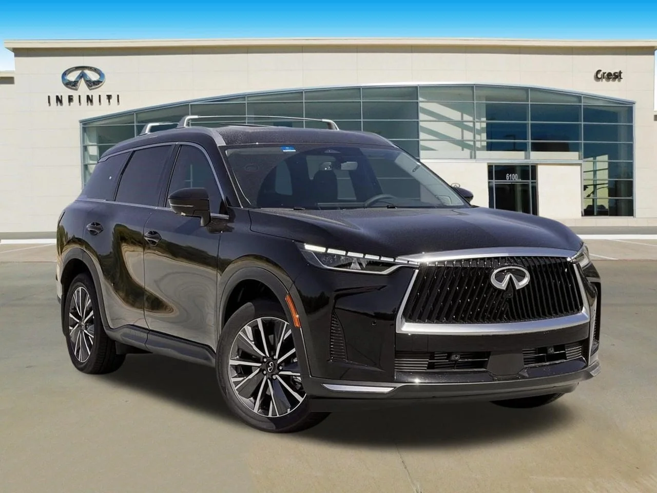 New 2027 MINERAL BLACK INFINITI Luxe AWD image 2