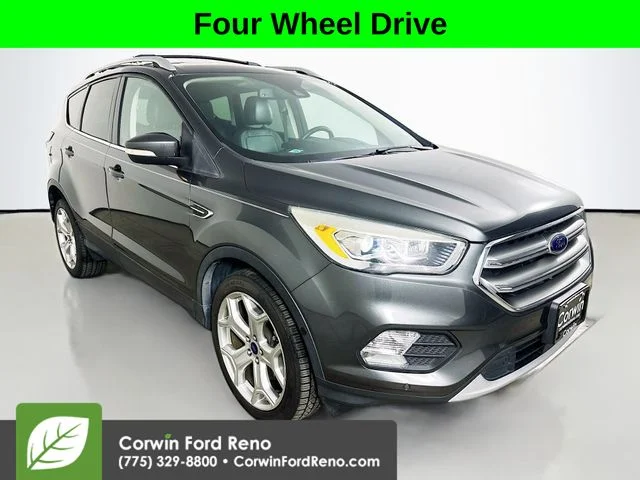 Certified Used 2017 Magnetic Ford Titanium image 1
