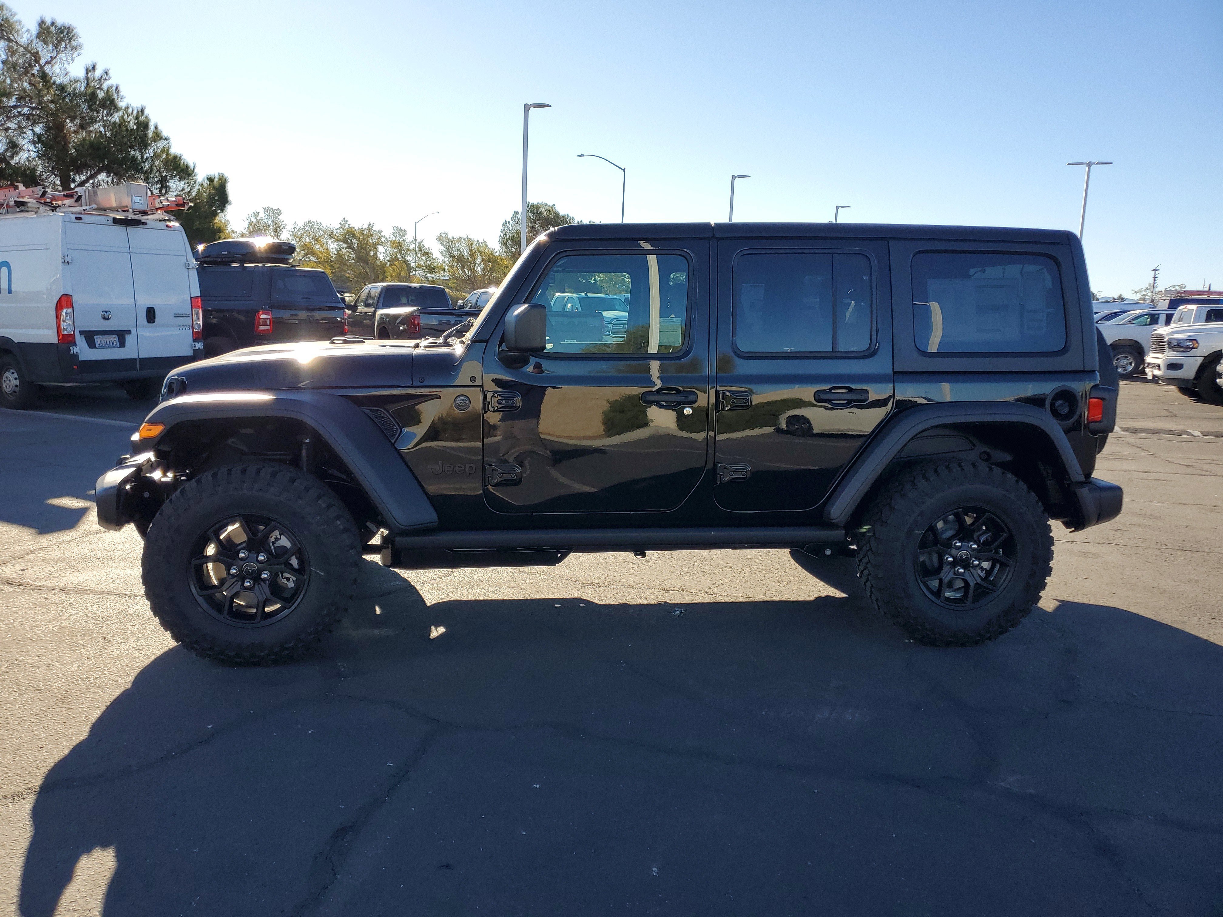 New 2026 Black Clear-Coat Exterior Paint Jeep Willys image 5