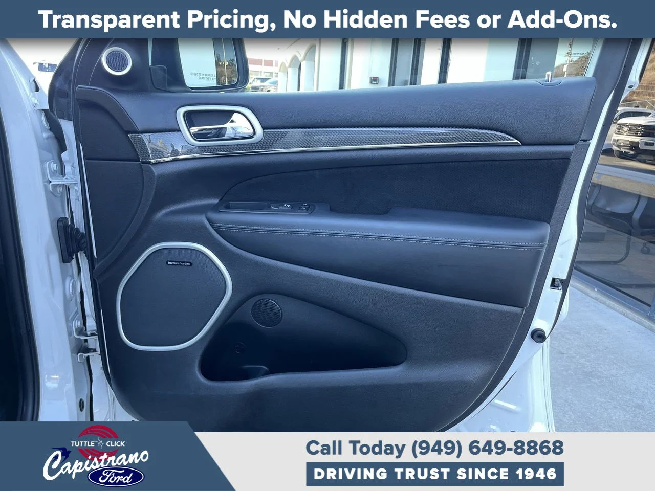 Used 2018 Bright White Clearcoat Jeep Trackhawk image 32
